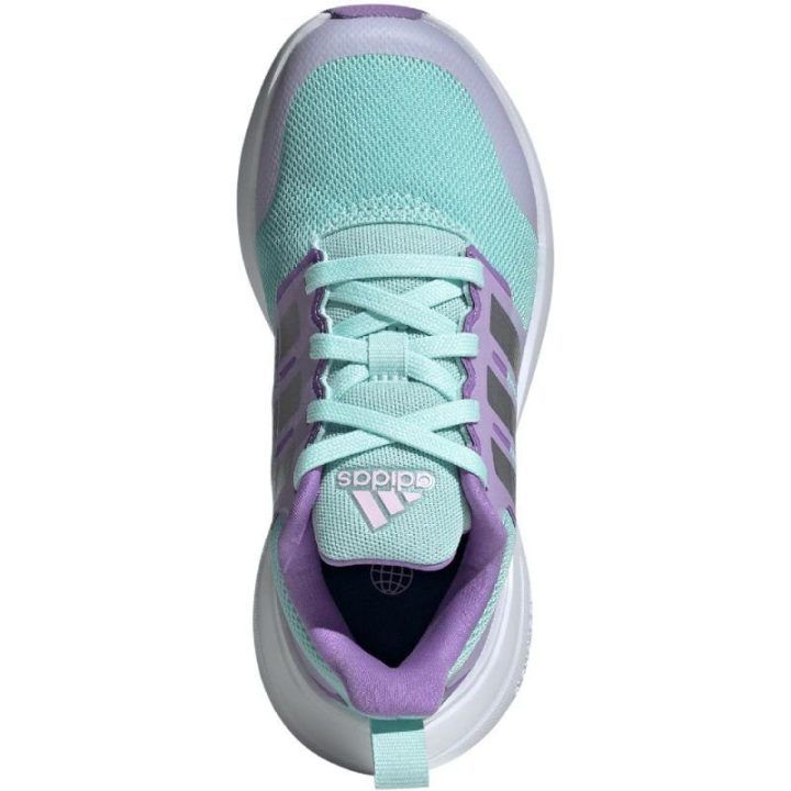 Vaikiški batai adidas FortaRun 2.0 Cloudfoam Lace Jr, mėlyni ir violetiniai