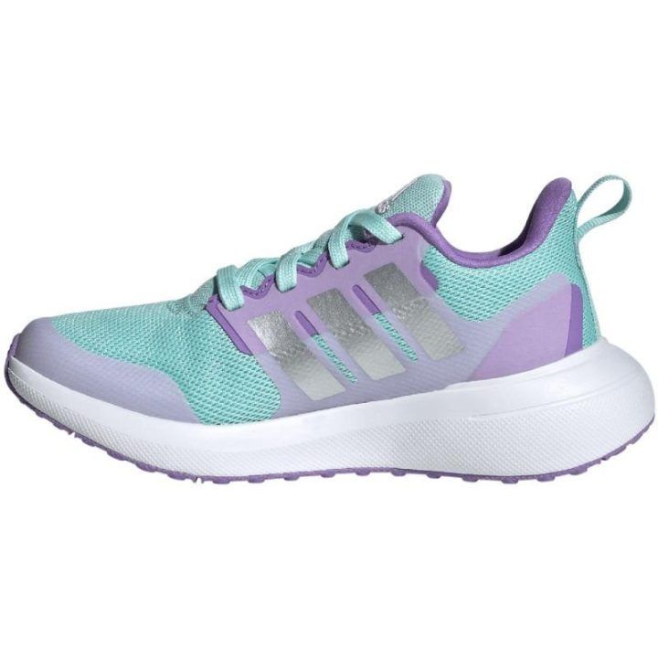 Vaikiški batai adidas FortaRun 2.0 Cloudfoam Lace Jr, mėlyni ir violetiniai