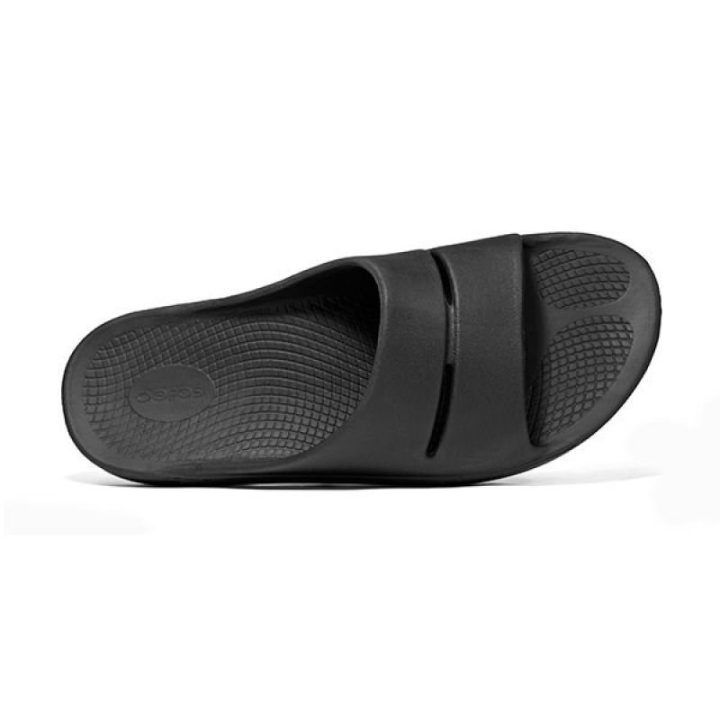 Vyriškos šlepetės OOFOS OOahh Slide, juodos