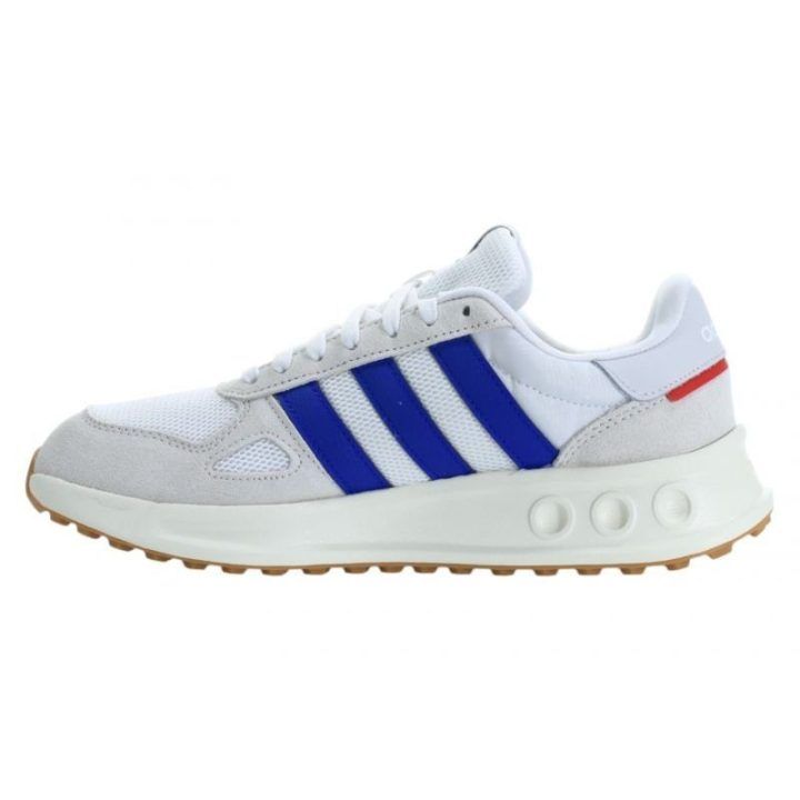 Sportbačiai adidas RUN 84, balti su mėlynomis detalėmis