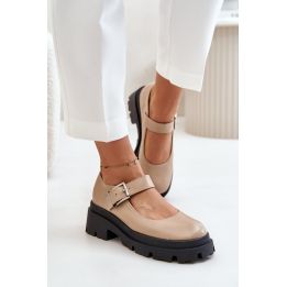 Smėlio spalvos aulinukai Step in style