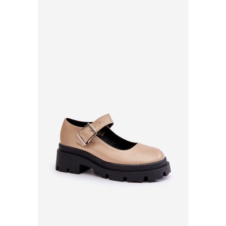 Smėlio spalvos aulinukai Step in style