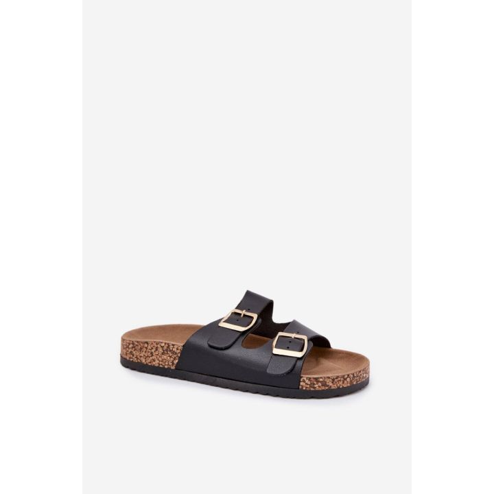 Juodos basutės su sagtimis Step in style