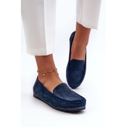 Mėlynos mokasinai Step in style