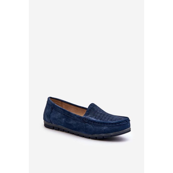 Mėlynos mokasinai Step in style