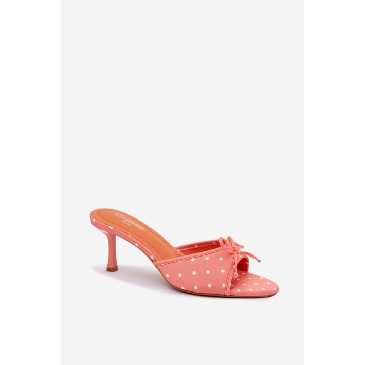 Koralinės basutės su kulnu Step in style