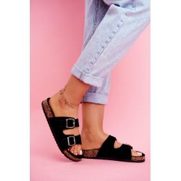 Juodos moteriškos basutės Step in style