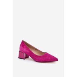Ryškiai rožiniai aukštakulniai bateliai Step in style
