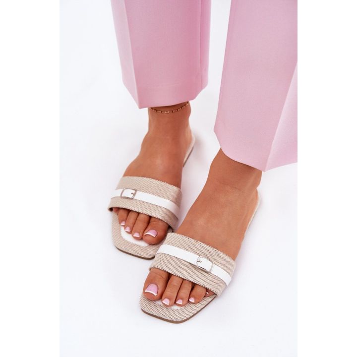 Moteriškos tekstilinės basutės Step in style