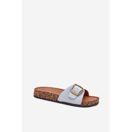 Mėlynos basutės su sagtimi Step in style