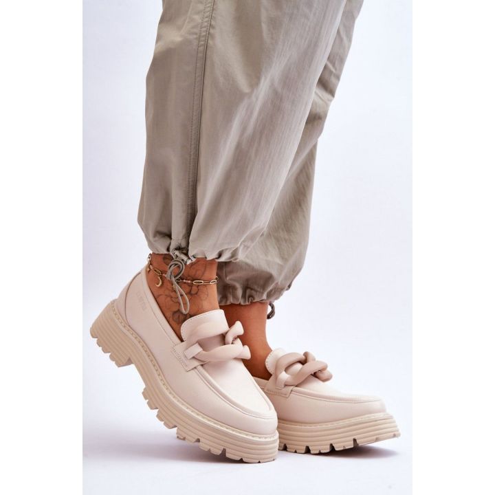 Mokasinai su grandinėle Step in style