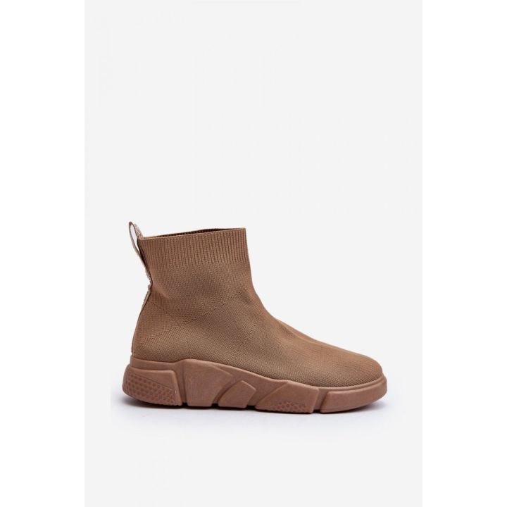 Smėlio spalvos sportiniai aulinukai Step in style