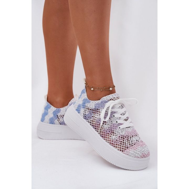 Ažūriniai sportbačiai platforma Step in style