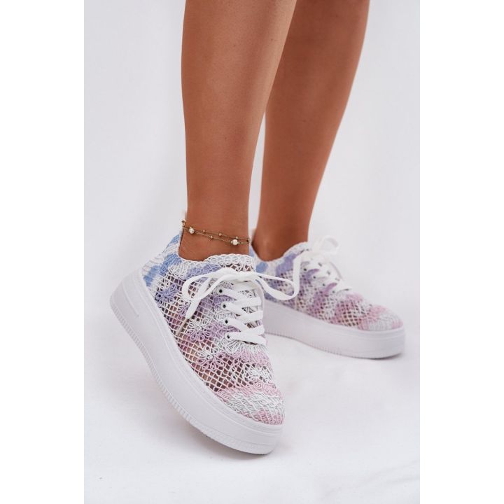 Ažūriniai sportbačiai platforma Step in style