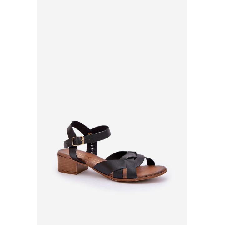 Juodos basutės su kulnu Step in style