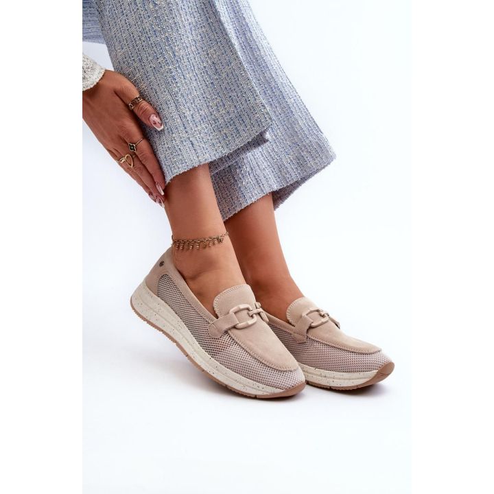 Ažūriniai mokasinai su sagtimi Step in style