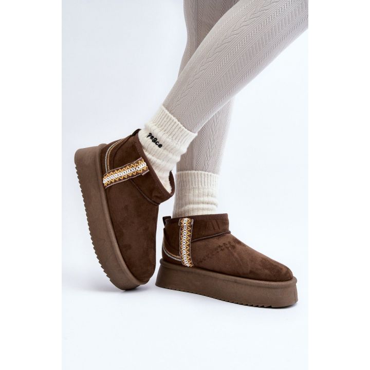 Moteriški aulinukai su platforma ir pašiltinimu Step in style
