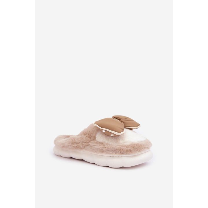 Moteriškos šlepetės su kaspinu Step in style