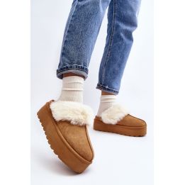 Moteriškos šlepetės su pašiltinimu Step in style