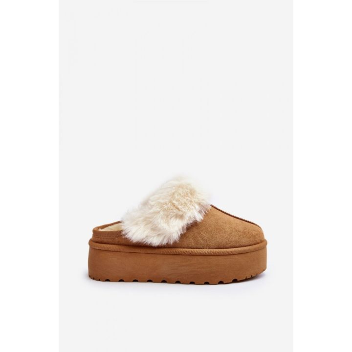 Moteriškos šlepetės su pašiltinimu Step in style
