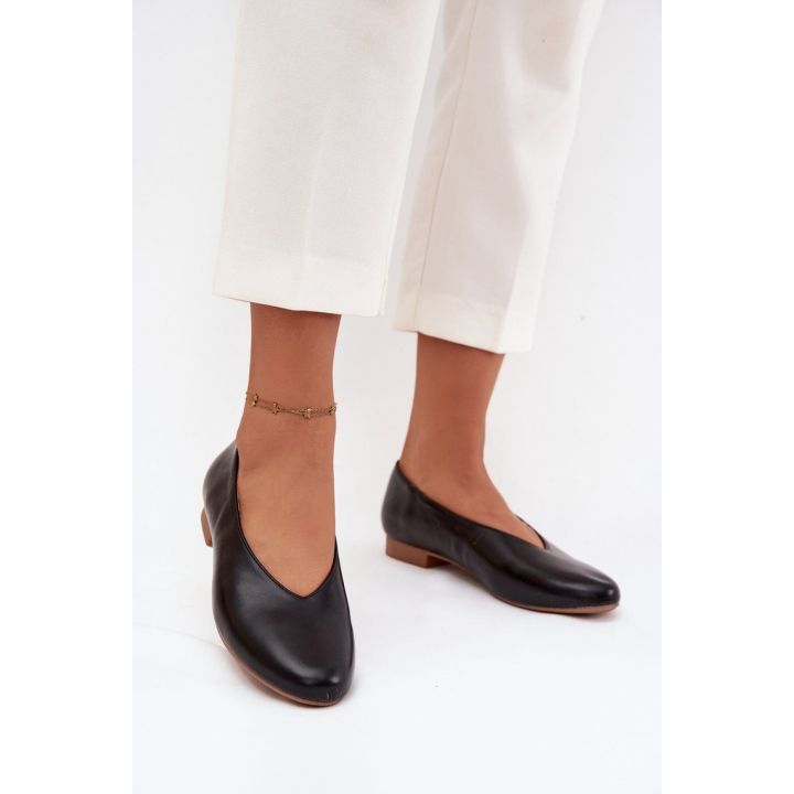 Juodos balerinos Step in style