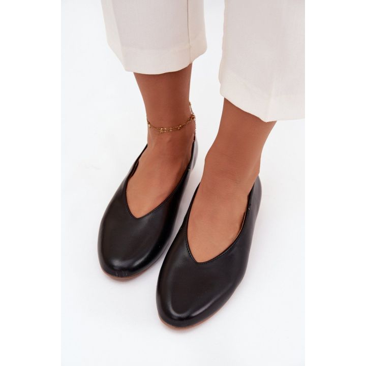 Juodos balerinos Step in style