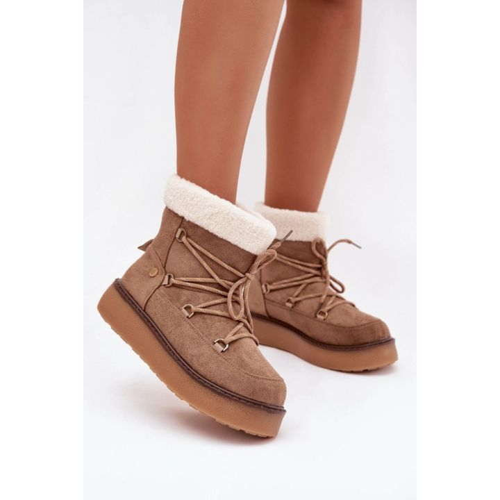 Moteriški sniego batai su pašiltinimu Step in style