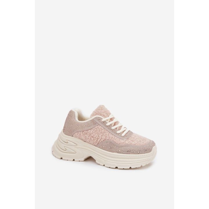 Šviesiai rožiniai sportbačiai Step in style