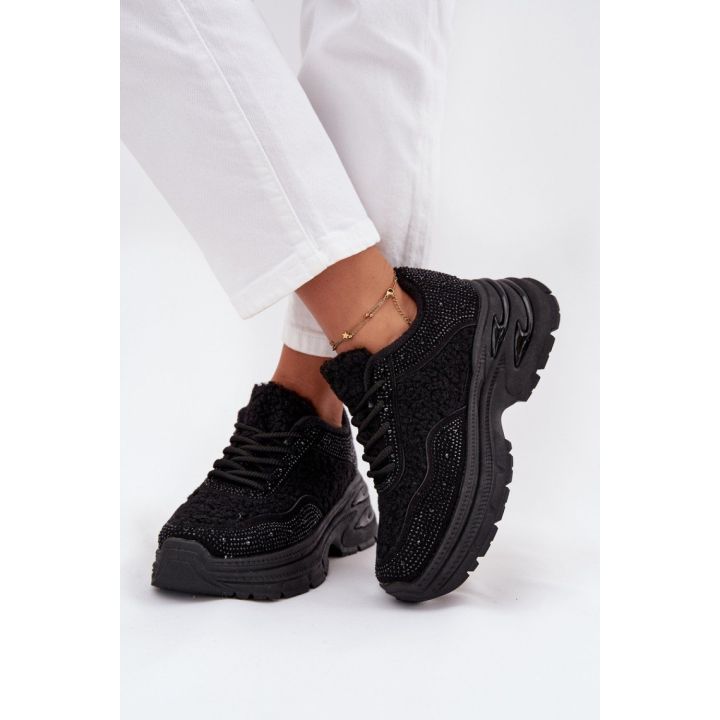 Juodi sportiniai batai Step in style