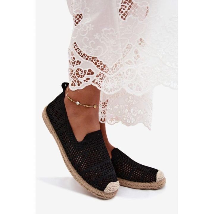 Ažūriniai tekstiliniai mokasinai Step in style