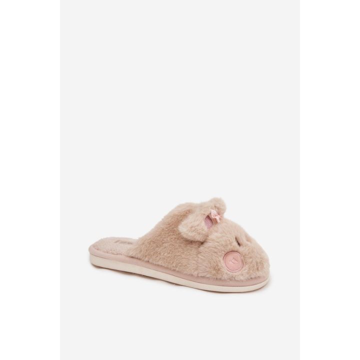 Moteriškos šlepetės su zuikio dekoru Step in style