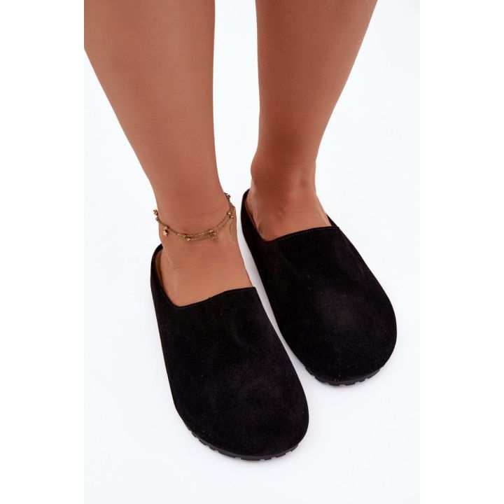 Juodos šlepetės Step in style