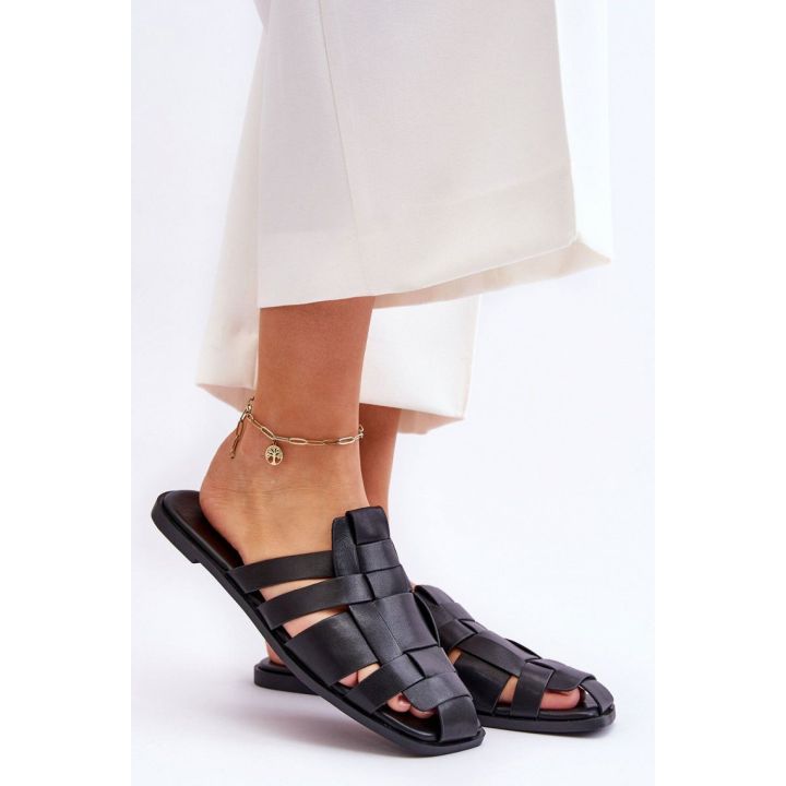 Juodos moteriškos basutės Step in style