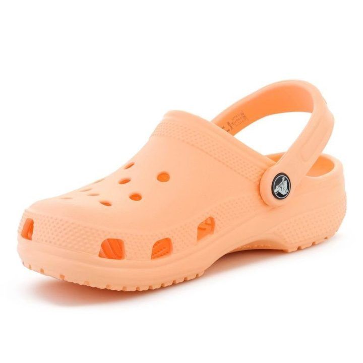 Vaikiškos šlepetės Crocs Classic Clog, oranžinės