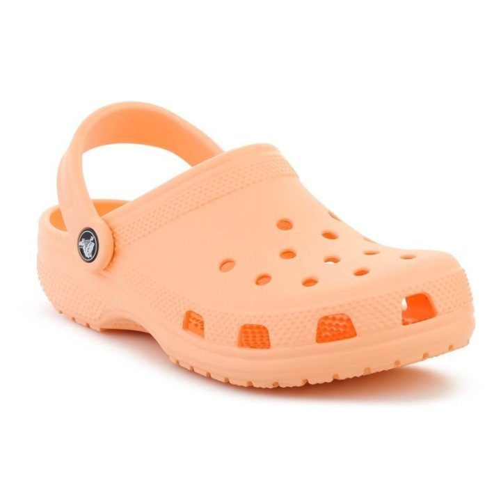 Vaikiškos šlepetės Crocs Classic Clog, oranžinės