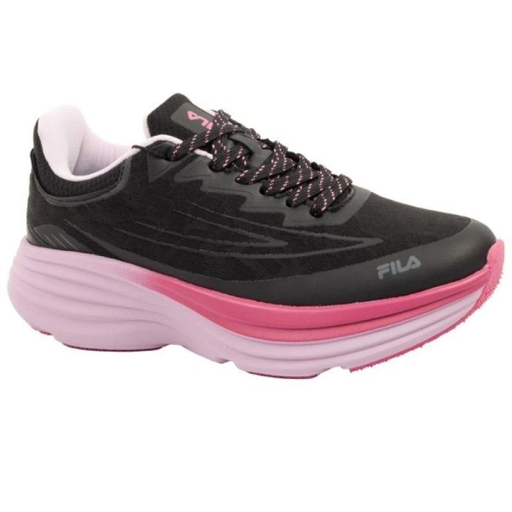 Moteriški sportbačiai Fila Plylite Comfort Foam, juodi ir rožiniai