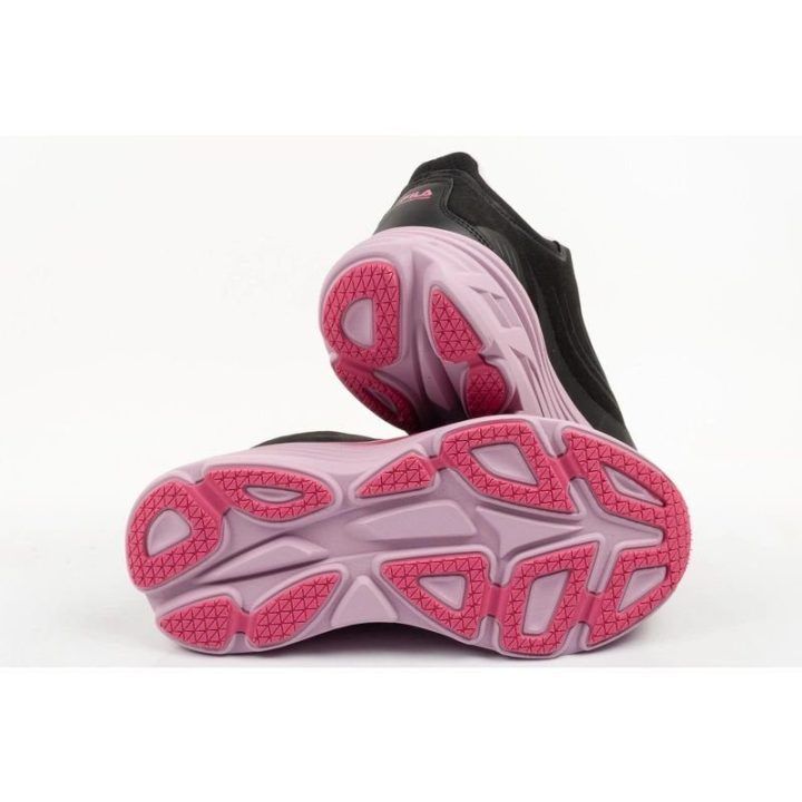 Moteriški sportbačiai Fila Plylite Comfort Foam, juodi ir rožiniai
