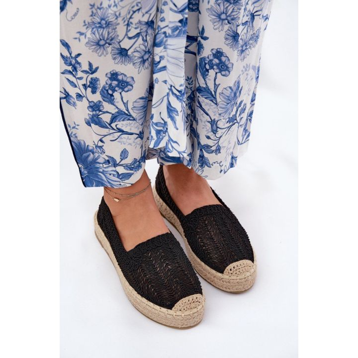 Juodos espadrilės Step in style