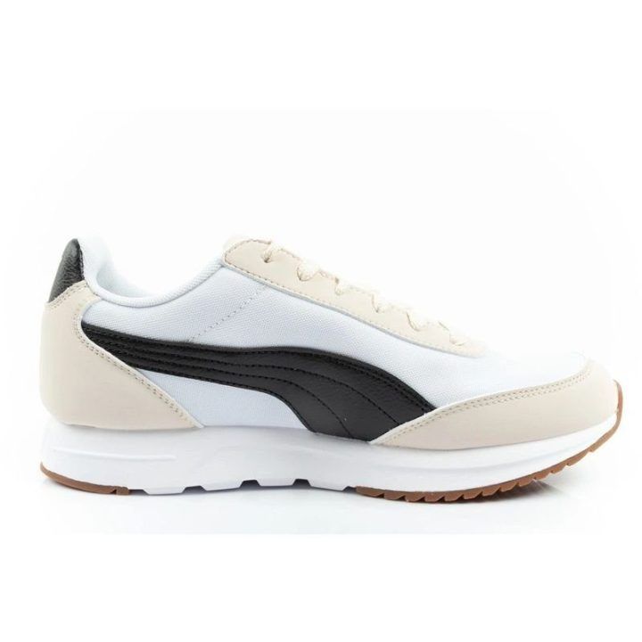 Vyriški sportbačiai Puma R78 Lightwind, smėlio ir balti