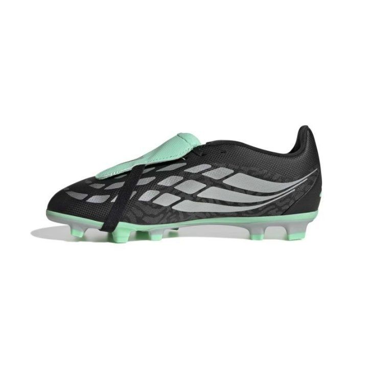 Vaikiški futbolo bateliai adidas Predator Club FT FG/MG, juodi