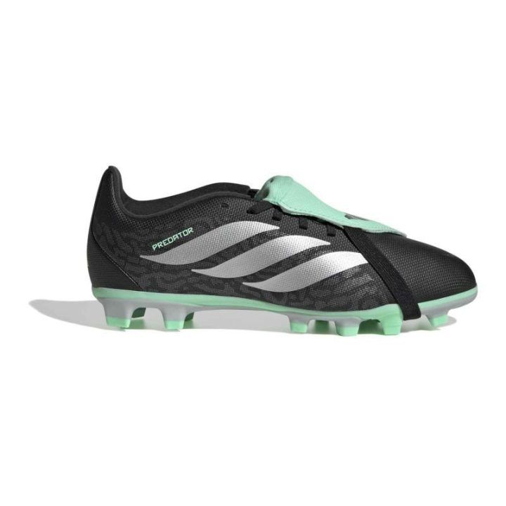Vaikiški futbolo bateliai adidas Predator Club FT FG/MG, juodi