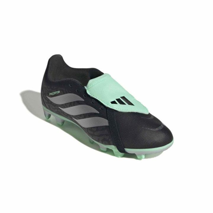 Vaikiški futbolo bateliai adidas Predator Club FT FG/MG, juodi