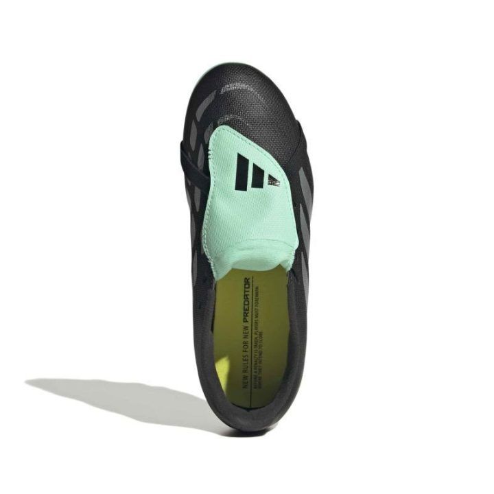 Vaikiški futbolo bateliai adidas Predator Club FT FG/MG, juodi