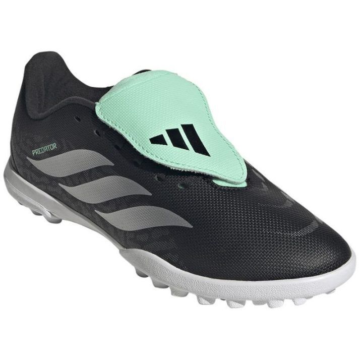 Vaikiški sportiniai bateliai adidas Predator Club FT Jr TF, juodi