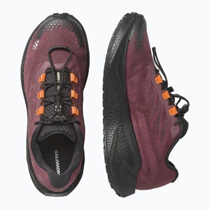 Moteriški bėgimo bateliai Salomon Aero Blaze 4 Grvl W, bordo