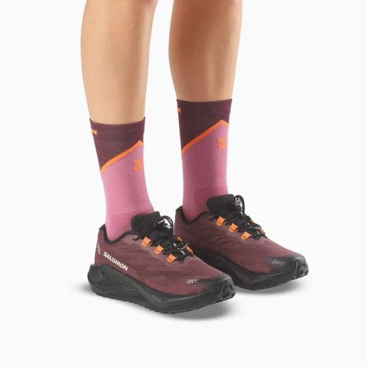 Moteriški bėgimo bateliai Salomon Aero Blaze 4 Grvl W, bordo
