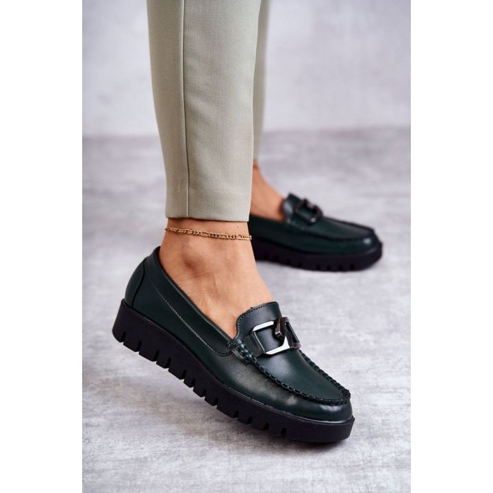 Moteriški loaferiai iš lakinės odos Step in style