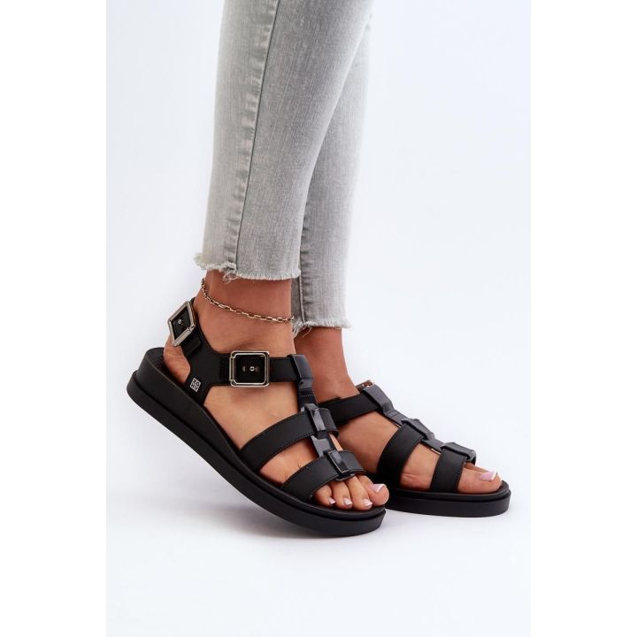 Juodos basutės su platforma Step in style