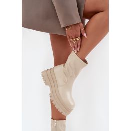 Kreminės spalvos aulinukai Step in style