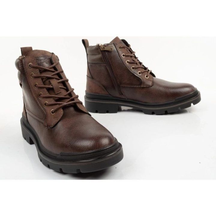 Vyriški auliniai batai Wrangler Nevada Men High, rudi
